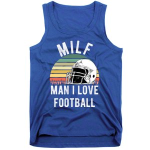 Milfgift I Love Football Fan Funny Rude Adult Humor Retro Meaningful Gift Tank Top