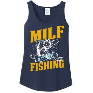 Man I Love Fishing MILF Hook Camping Fish Funny Ladies Essential Tank