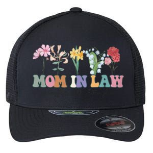 Mother In Law Mothers Day Gift For Mother Family Flexfit Unipanel Trucker Cap