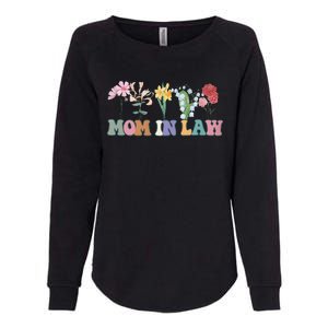 Mother In Law Mothers Day Gift For Mother Family Womens California Wash Sweatshirt