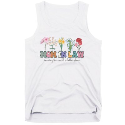 Mother In Law Mothers Day Gift For Mother Family Tank Top