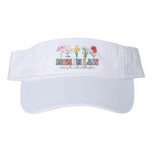 Mother In Law Mothers Day Gift For Mother Family Valucap Bio-Washed Visor