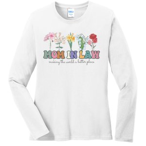 Mother In Law Mothers Day Gift For Mother Family Ladies Long Sleeve Shirt