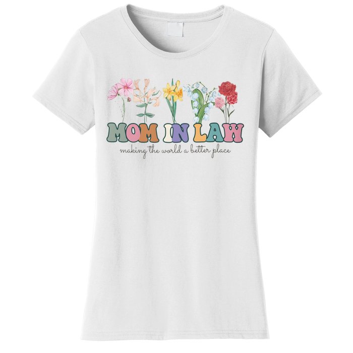 Mother In Law Mothers Day Gift For Mother Family Women's T-Shirt