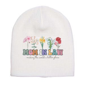 Mother In Law Mothers Day Gift For Mother Family Short Acrylic Beanie