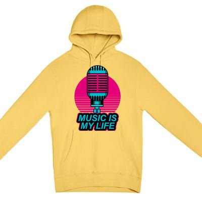 Music Is Life Premium Pullover Hoodie