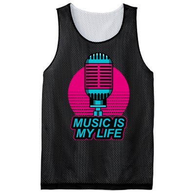 Music Is Life Mesh Reversible Basketball Jersey Tank