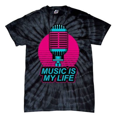 Music Is Life Tie-Dye T-Shirt