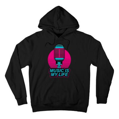 Music Is Life Tall Hoodie