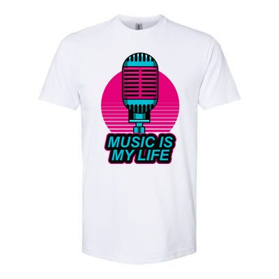 Music Is Life Softstyle CVC T-Shirt