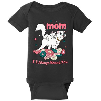 Mom I Ll Always Knead You Mom And Child Matching Family Cute Cat Baby Bodysuit