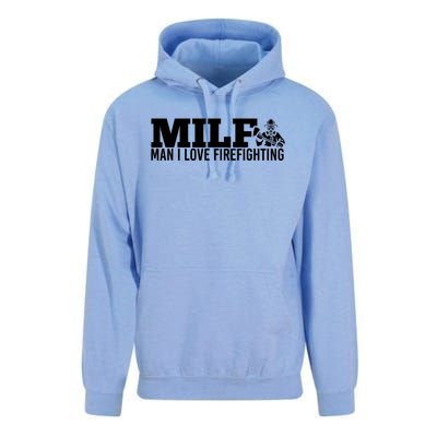 Milf: I Love Firefighting Funny Firefighter Fire Gift Unisex Surf Hoodie