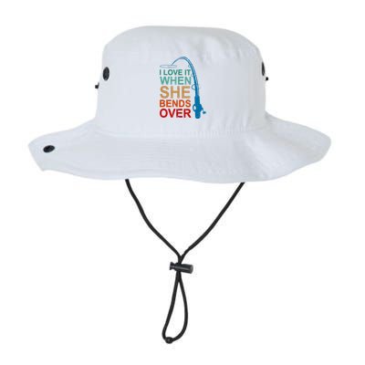 Men I Love It When She Bends Over Funny Fishing Legacy Cool Fit Booney Bucket Hat