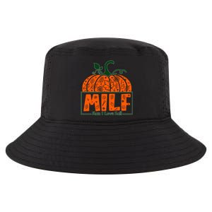 Milf I Love Fall Halloween Funny Pumpkin Design Great Gift Cool Comfort Performance Bucket Hat