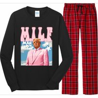 Man I Love Felons IM In Love With A Criminal Long Sleeve Pajama Set