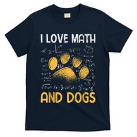 Mathematics I Love Dogs And Math T-Shirt