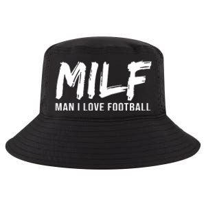 Man I Love Football Funny MILF Cool Comfort Performance Bucket Hat