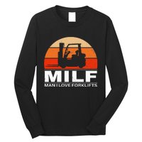 Man I Love Forklifts Long Sleeve Shirt