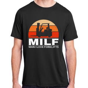 Man I Love Forklifts Adult ChromaSoft Performance T-Shirt