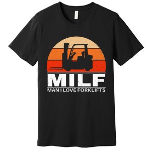 Man I Love Forklifts Premium T-Shirt