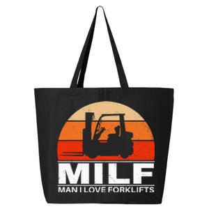 Man I Love Forklifts 25L Jumbo Tote