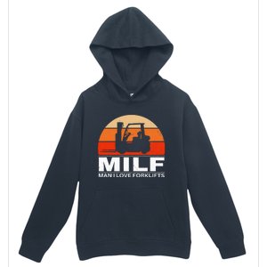 Man I Love Forklifts Urban Pullover Hoodie