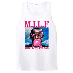 Man I Love Felons Trump Funny Donald Trump Republican Trump 2024 PosiCharge Competitor Tank