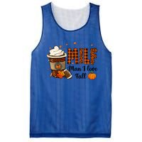 Milf I Love Fall Football Lover Pumpkin Spice Great Gift Mesh Reversible Basketball Jersey Tank