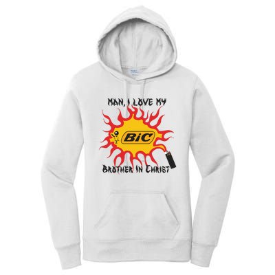 Man I Love My Brother In Christ Women's Pullover Hoodie