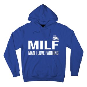 Milf I Love Farming Kansas State Purple Football Fan Gift Hoodie