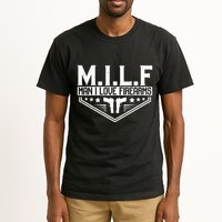 Man I Love Firearms Milf Gun 21330 Tall T-Shirt
