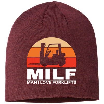 Man I Love Forklifts Sustainable Beanie