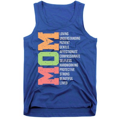 Meaning I Love Mom Mothers Day Tank Top