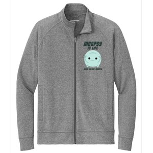 Moopsy Is Life And Also Death Stretch Full-Zip Cadet Jacket