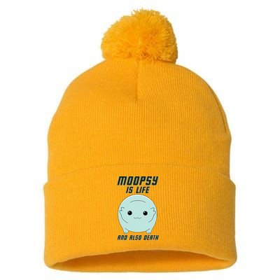 Moopsy Is Life And Also Death Pom Pom 12in Knit Beanie