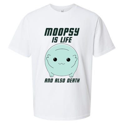 Moopsy Is Life And Also Death Sueded Cloud Jersey T-Shirt