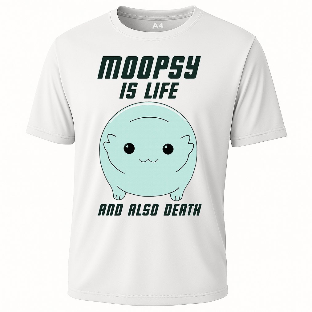 Moopsy Is Life And Also Death Performance Shirt