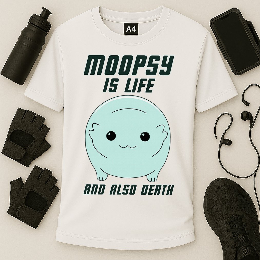 Moopsy Is Life And Also Death Performance Shirt