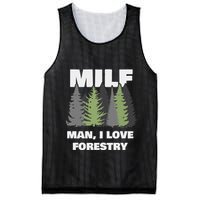 Man I Love Forestry Funny Logger Lumber Mesh Reversible Basketball Jersey Tank
