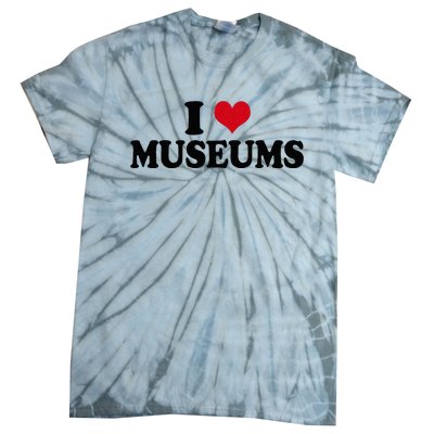 Museum I Love Museums Tie-Dye T-Shirt