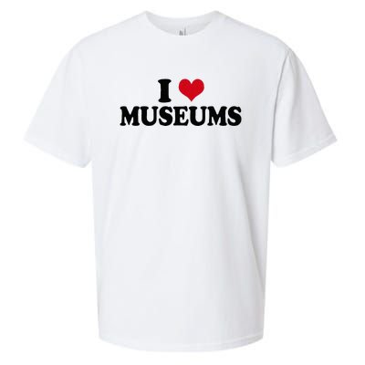 Museum I Love Museums Sueded Cloud Jersey T-Shirt