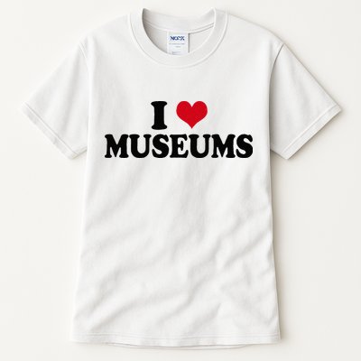 Museum I Love Museums Tall T-Shirt