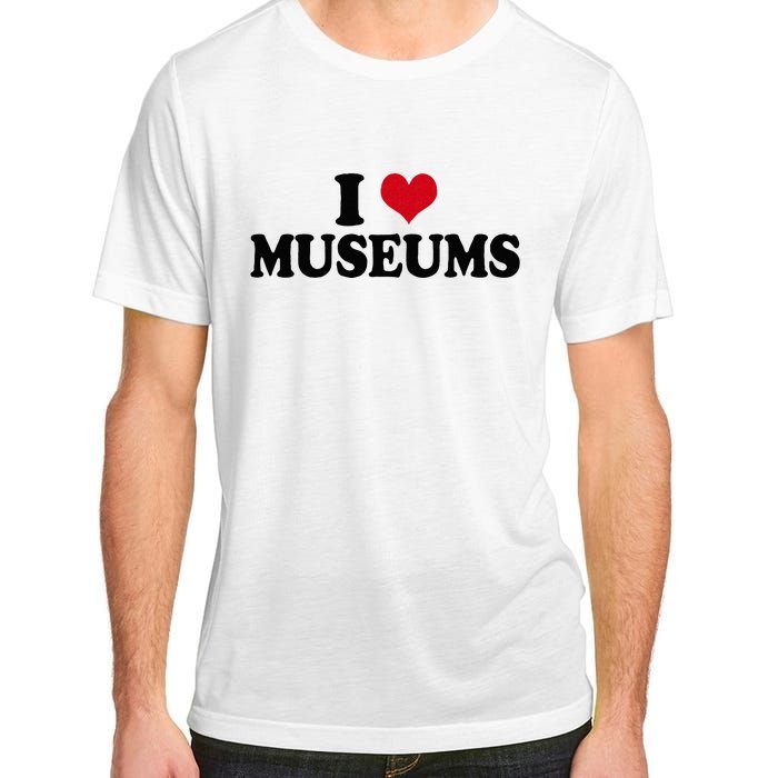 Museum I Love Museums Adult ChromaSoft Performance T-Shirt