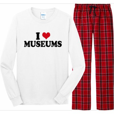 Museum I Love Museums Long Sleeve Pajama Set