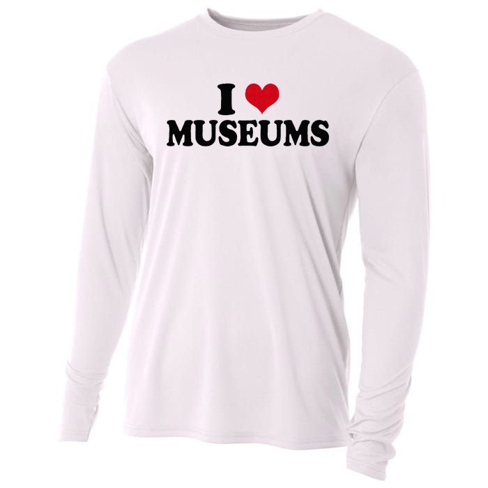 Museum I Love Museums Cooling Performance Long Sleeve Crew