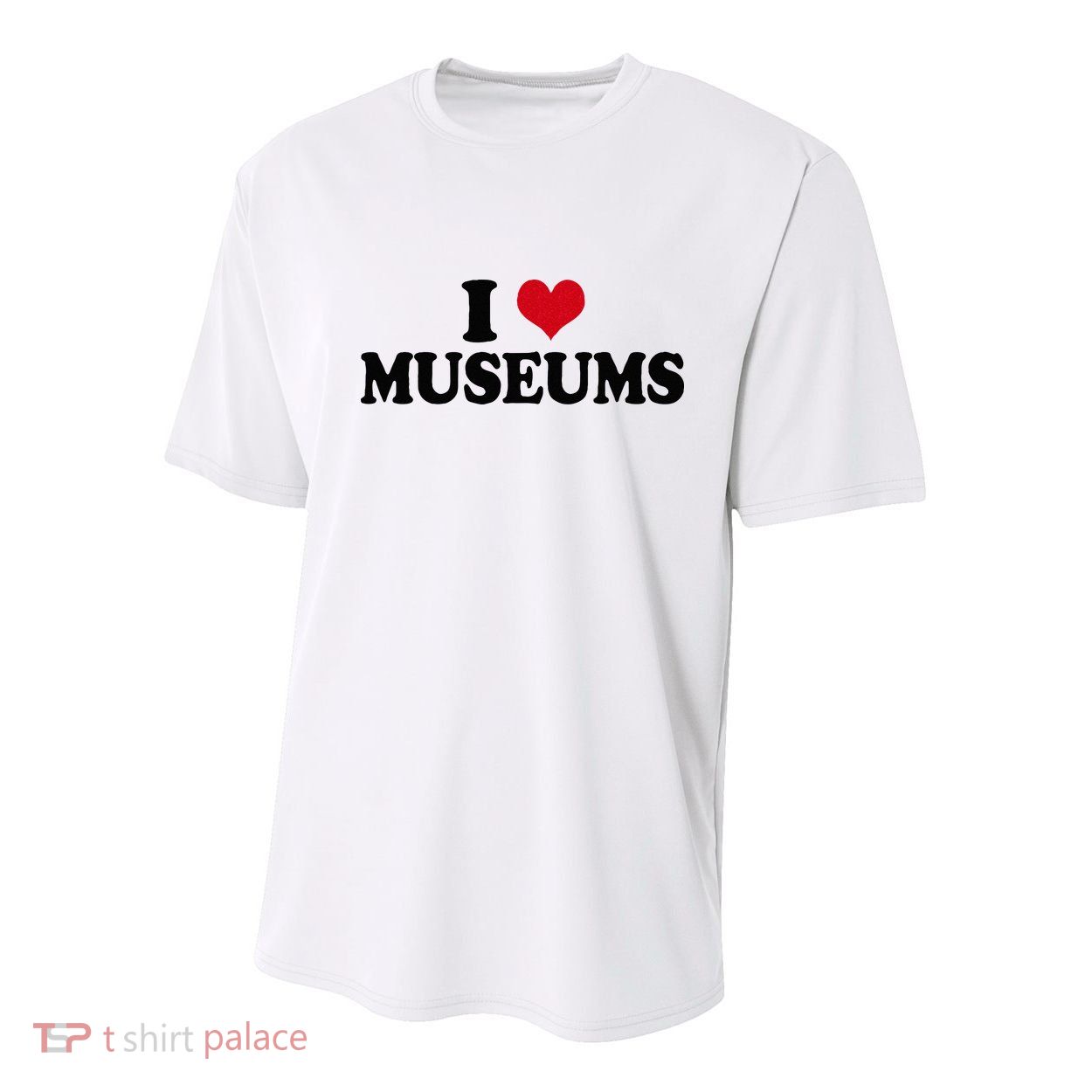 Museum I Love Museums Youth Performance Sprint T-Shirt