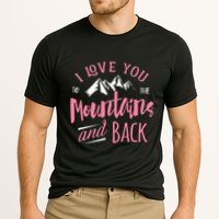 Mountain I Love You To The Mountain And Back Camping Cooling Performance Crew T-Shirt