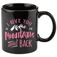 Mountain I Love You To The Mountain And Back Camping 11oz C Handle Ceramic Mug