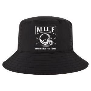 M I L F I Love Football Homerun Ball Holder Sports Field Gift Cool Comfort Performance Bucket Hat