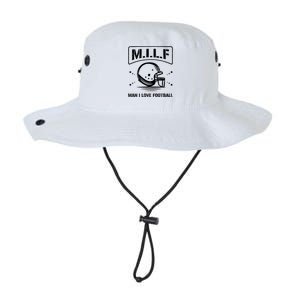 M I L F I Love Football Homerun Ball Holder Sports Field Gift Legacy Cool Fit Booney Bucket Hat